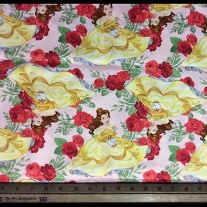 Disney BELLE Beauty & Beast cotton fabric FQ New